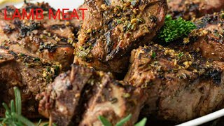 Delicious  Lamb meat in the oven recipe/طريقة شوي اللحمة الضانى في الفرن