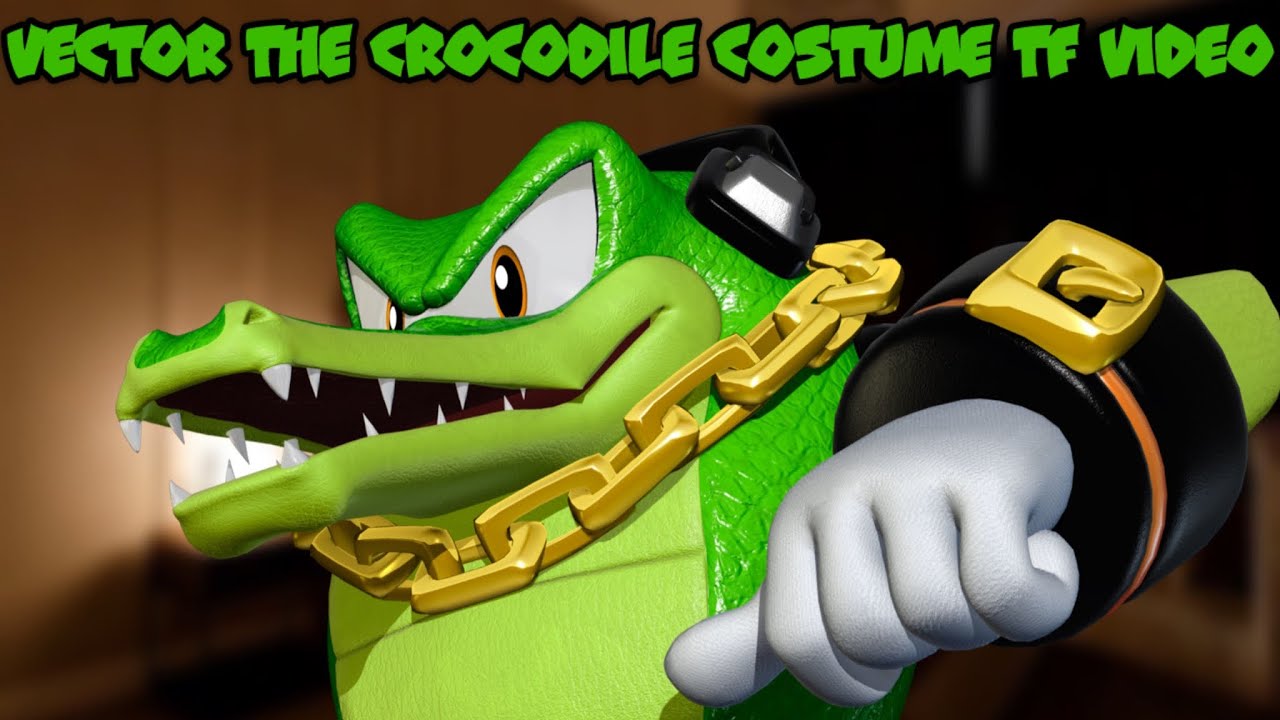 VECTOR THE CROCODILE COSTUME TF VIDEO & STORY AUDIO ASMR 🐊 YouTube
