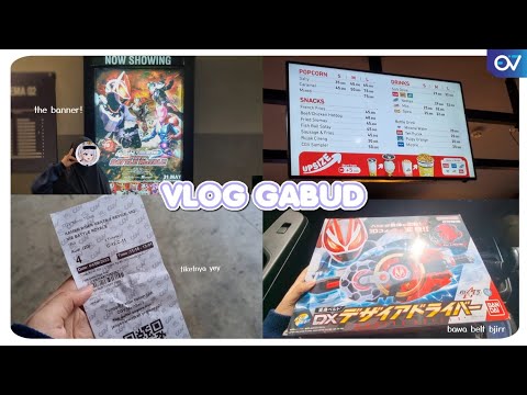 【VLOG】nonton 'Kamen rider Geats x Revice : movie battle royal'