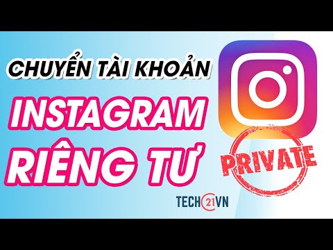 Video Cách chuyển tài khoản Instagram sang chế độ riêng tư... - youtube