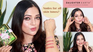 New Lip & Cheek Tints By Daughter Earth Review & Swatches Giveaway