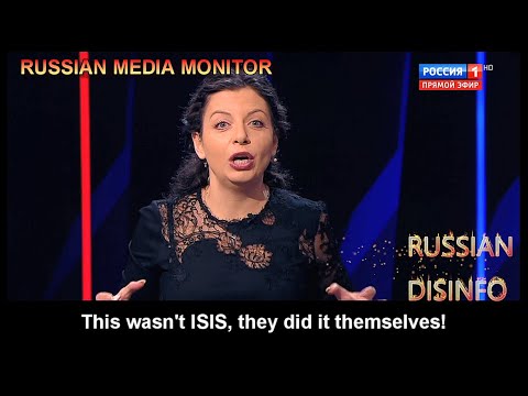 Head of RT Margarita Simonyan blames the US and Ukraine for the Crocus City Hall attack