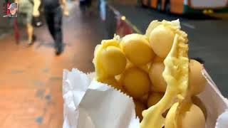 Hong Kong Egg Waffles For A Evening Snack.