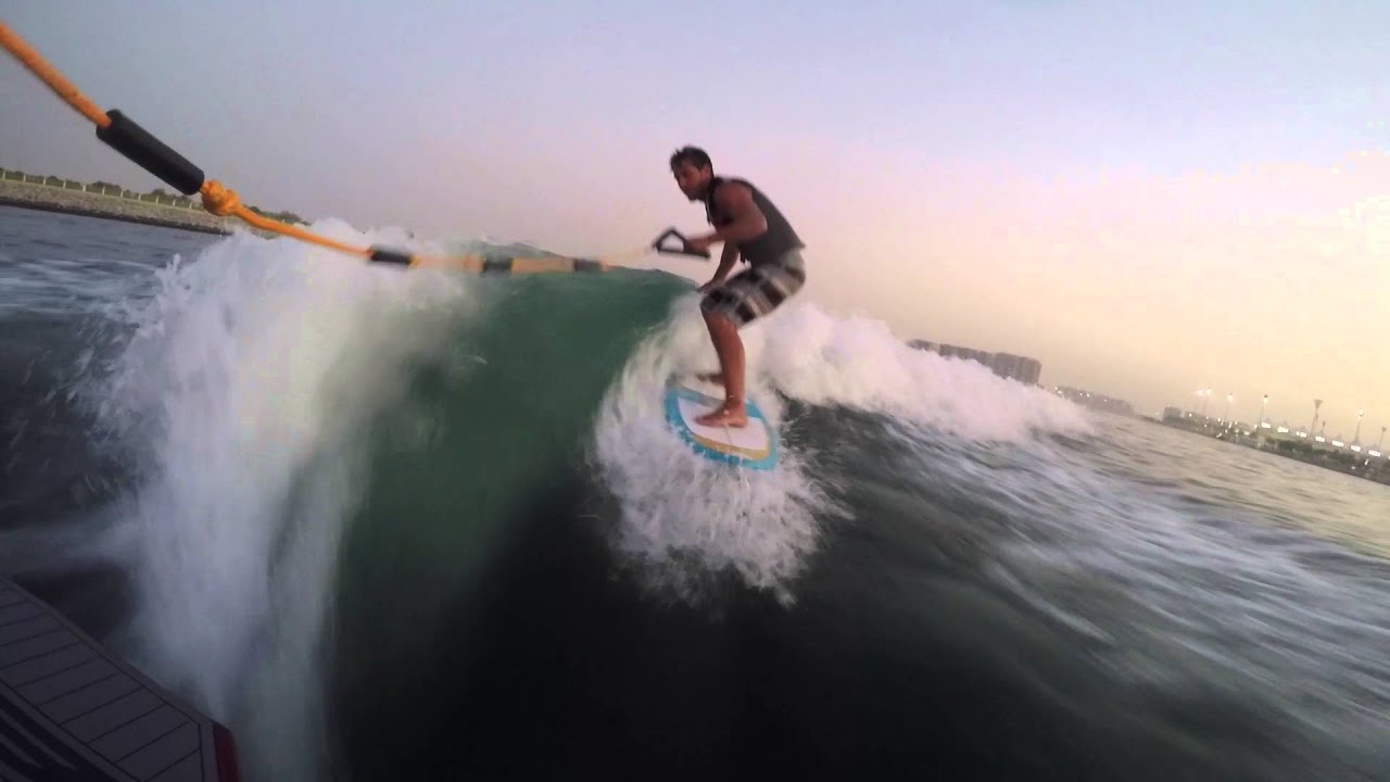 Wake Surfing in Abu Dhabi YouTube