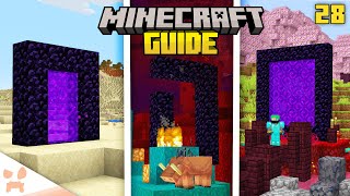 Nether Portal Linking & Fast Travel! | Minecraft 1.20 Guide (#28)