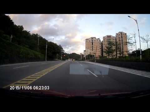 國道1號北上從八堵交流道到基隆長庚醫院及安樂區公所路段104 .11. 06