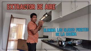 Consejos para instalar una campana extractora en la cocina