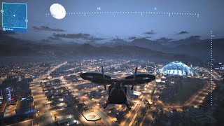 HOW BIG IS THE MAP in MindsEye? Fly Across the Map