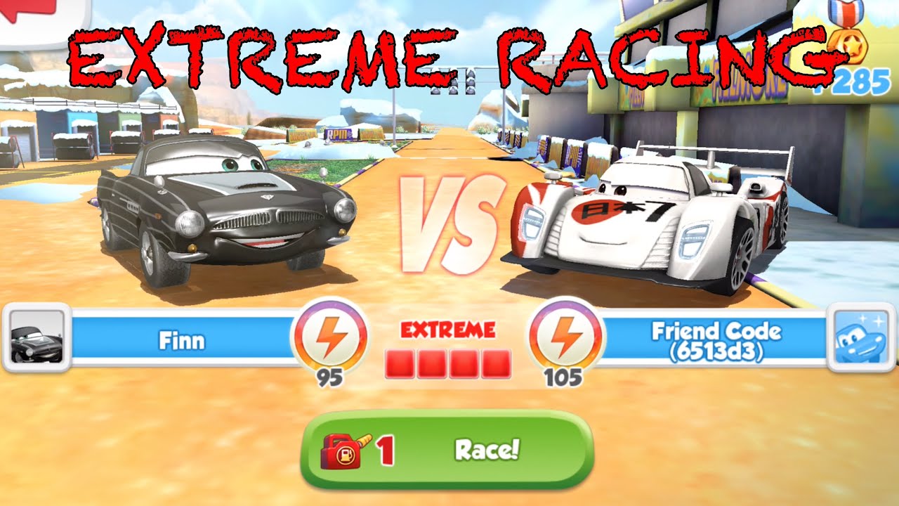 Disney Pixar Cars Fast as Lightning - Finn  vs Shu