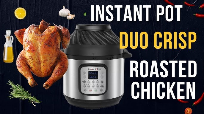 Instant Pot 8 Qt. Silver Duo Crisp Air Fryer with EPC Combo 140-0021-01 -  The Home Depot