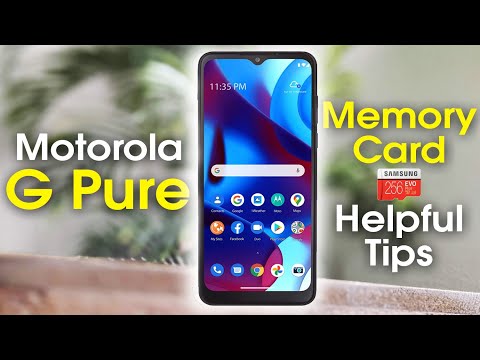 Moto G Pure How To Install A Memory Card And Helpful Tips H2techvideos 