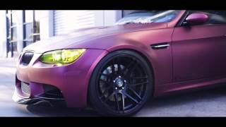 Haus of Wraps - Matte Cranberry Vinyl Wrap BMW