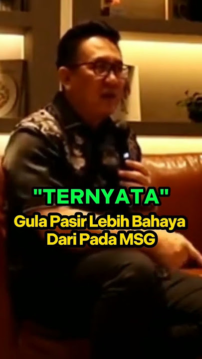 Ternyata Gula Lebih Bahaya Daripada MSG ‼️#doktercahyono #diabetes #edukasikesehatan #bandarlampung