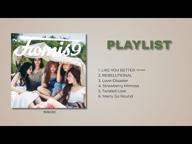 PLAYLIST] fromis_9- ALBUM: From Our 20's - YouTube