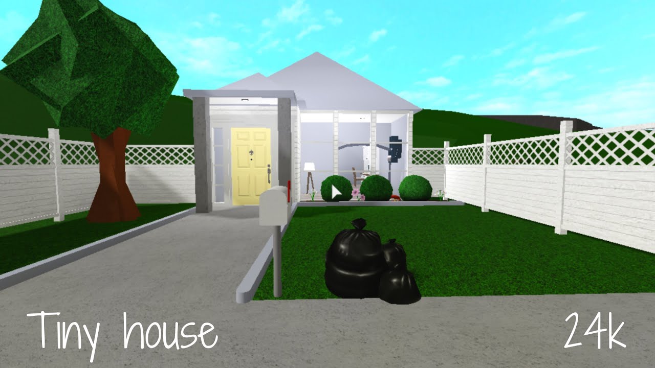 ROBLOX Bloxburg Tiny house 24k - YouTube