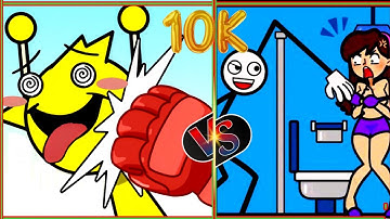 Thief Puzzle to pass a level 🆚 sprunki runner Gameplay part 1