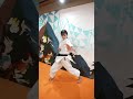 美人空手家と達人師範