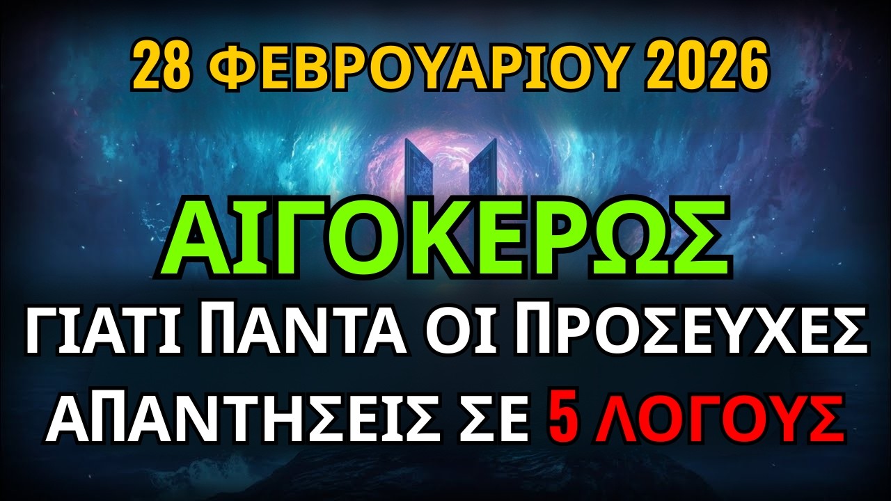 Γιατί οι Προσευχές των Αιγόκερων Πάντα Απαντώνται — Οι 5 Λόγοι που ο Θεός τις Ακούει Πρώτος