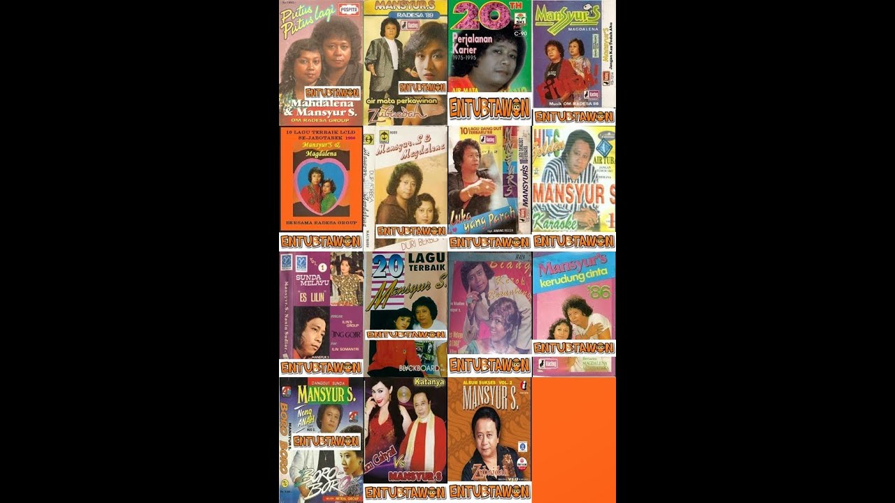 Mansyur S Golden Hits Dankdhut (Mtv karaoke) full album HQ HD