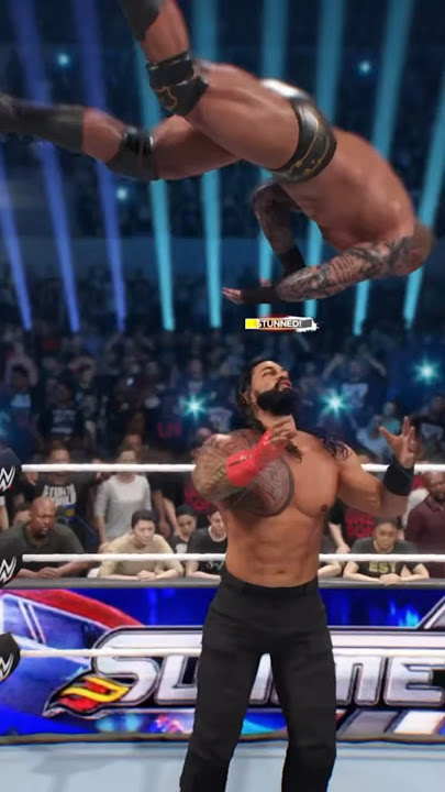 UFO Cutter Super Finisher!!! #wwe2k24 #wwe2k #wwegames #randyorton #gaming #gamingshorts #wrestling