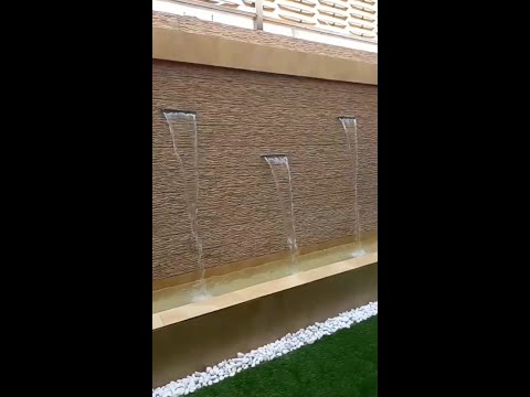 Video: Utomhusväggsfontäner - Information och tips om konstruktion av trädgårdsväggar
