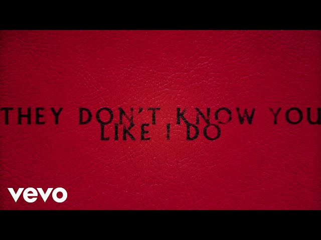 Imagine Dragons - They Don'T Know You Like I Do (Official Lyric Video)