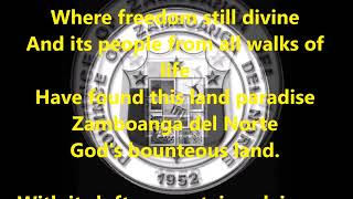 Zamboanga del Norte Hymn with vocals