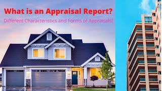 Appraisal Report (Part 1)  U.S Residential Mortgage Underwriting  24 hrs Learnings