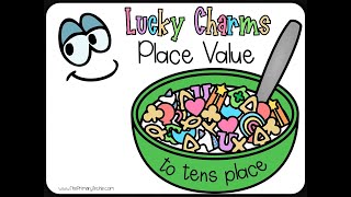 Lucky Charm Place Value to Tens - St Patricks Day