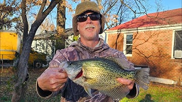 Crappie Fishing as a Cold Front Pushes In