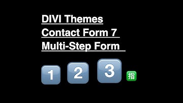 DIVI Contact Form 7 Multi-Step Form Tutorial / Contact form paso a paso #DiviConwordpress😍