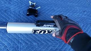 How to install a Fox ATS 2.0 steering stabilizer on a JK.