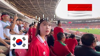 My first time INDONESIA football match🇮🇩🔥