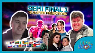 Eurovision 2024: Semi Final 1 Qualifiers Prediction (Before Rehearsals)