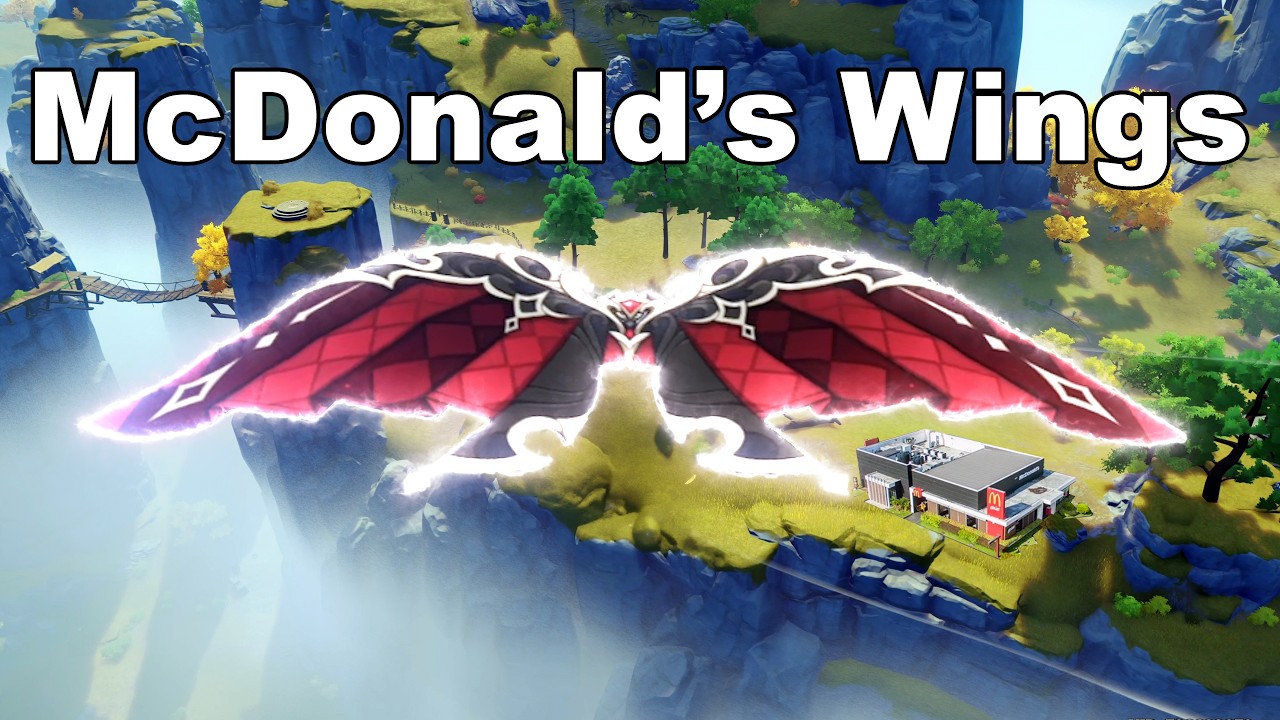 McDonalds Wings On EVERY Character w/Timestamps (Genshin Impact) - YouTube