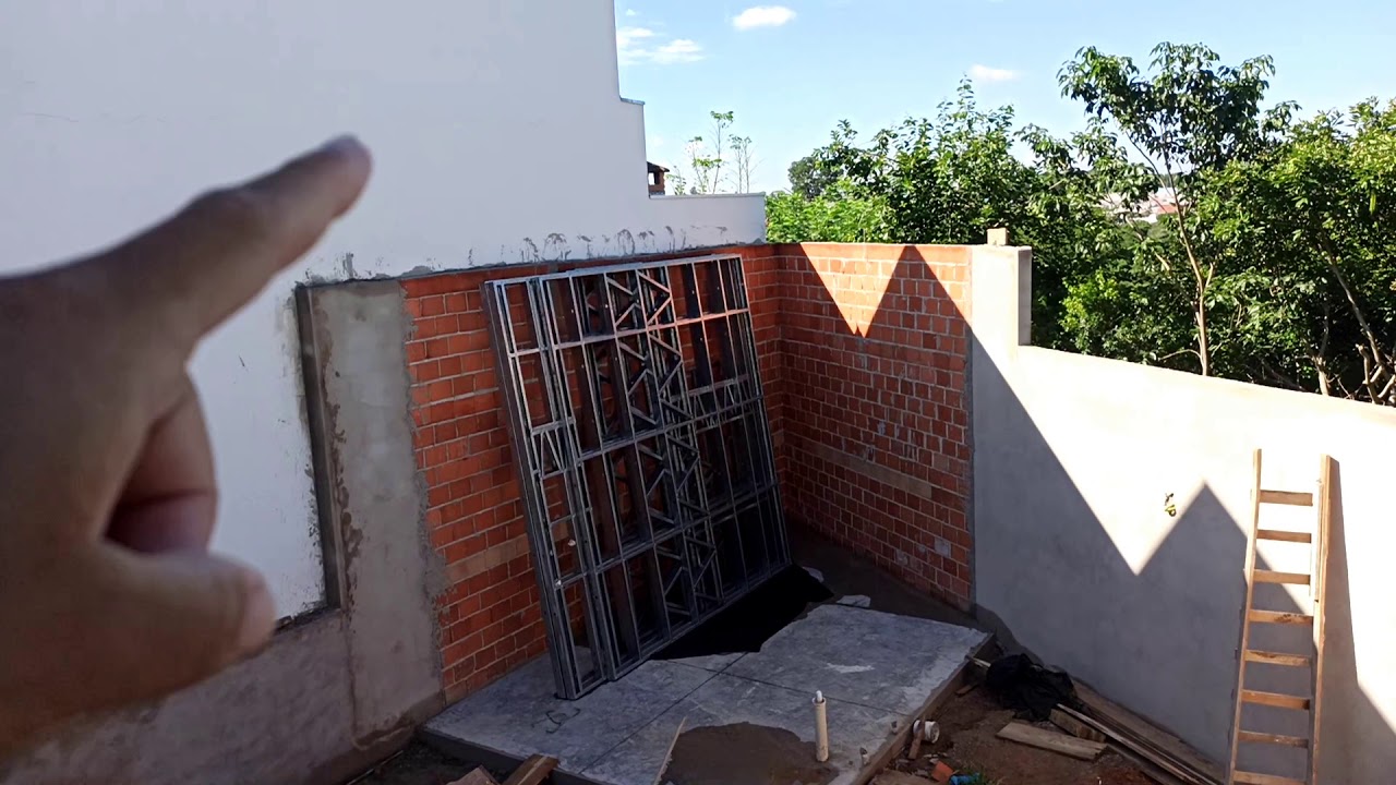 #066 um cômodo feito com steel frame acompanhe passo a passo. - YouTube