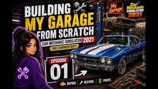 Building My Garage From Scratch – Car Mechanic Simulator 2021 (No Commentary) screenshot 3