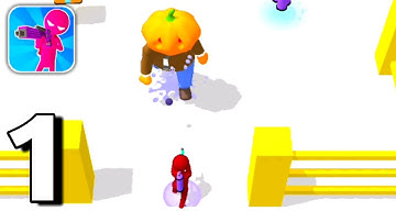 Paintman 3D - Stickman shooter Gameplay (Level 1 - 20) Part 1 [ANDROID / IOS] Walkthrough