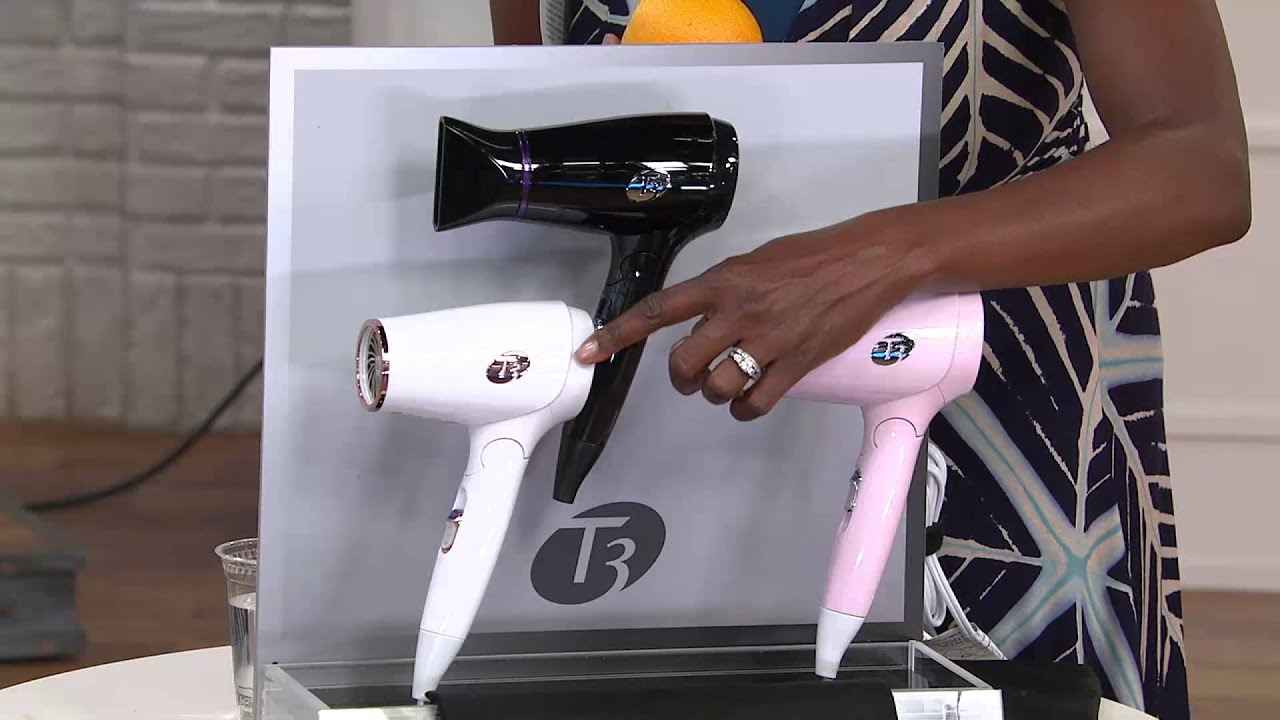 T3 Featherweight Compact Folding Hair Dryer with Jayne Brown - thptnganamst.edu.vn