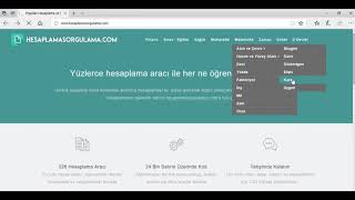 Karenin Alanını Ve Karenin Çevresini Hesaplama Aracı