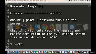 Bug Bounty Hunting - Background Concept about Parameter Tampering Part 1