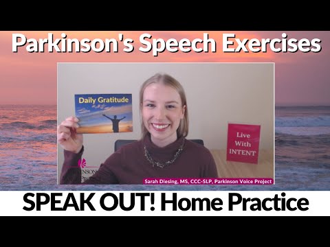 Parkinson's Speech Exercises