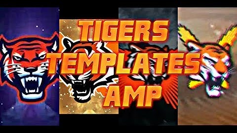 Top 10 tigers templates avee player,link in description