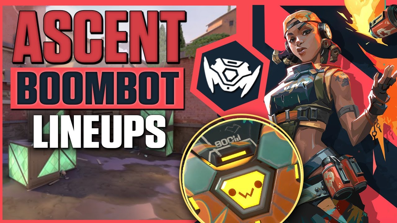 ALL BOOMBOT LINEUPS YOU SHOULD KNOW ON ASCENT | VALORANT [2022]