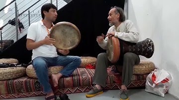 Tamburi Mundi Frame Drum Fest.2019..Khayrullo Dadoboev & Berkant Çakıcı...Compozition Aksak sohbet