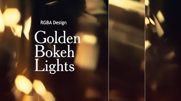 Bokeh Lights Golden Backgrounds Collection [  perfect for elegant slideshow ]