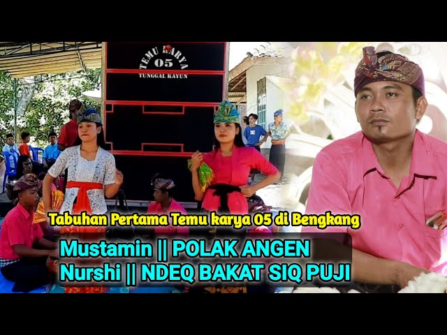 Tabuhan pertama Temu karya 05 di Bengkang || Lagu polak angen u0026 Ndeq bakat siq puji class=