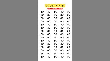 Can You Spot the Number 88 in Just 5 Seconds? #start_quiz
