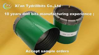 PW PWT impregnated diamond casing shoe bit