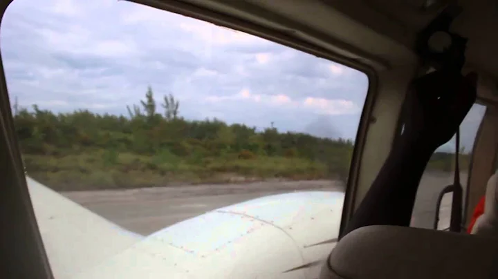 LANDING IN GREAT HARBOUR CAY IN THE BERRY ISLANDS -HANNA DA PILOT